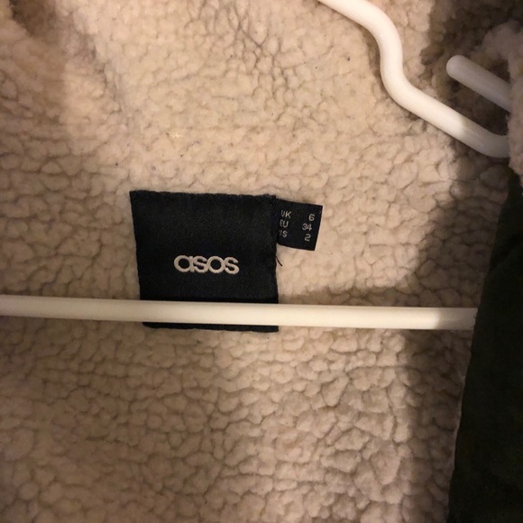 ASOS parka with removable fleece lining - Picture 4 of 6